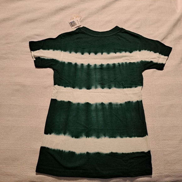 Green Bay Packers girls size Large 10/12, shirt sleeve shirt New - Picture 4 of 4